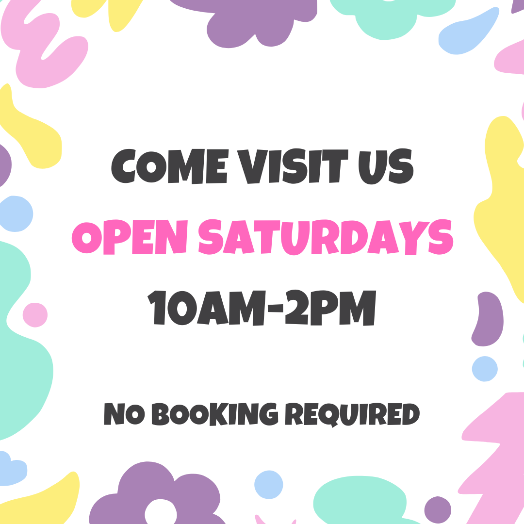 be creative craft studio saturdays