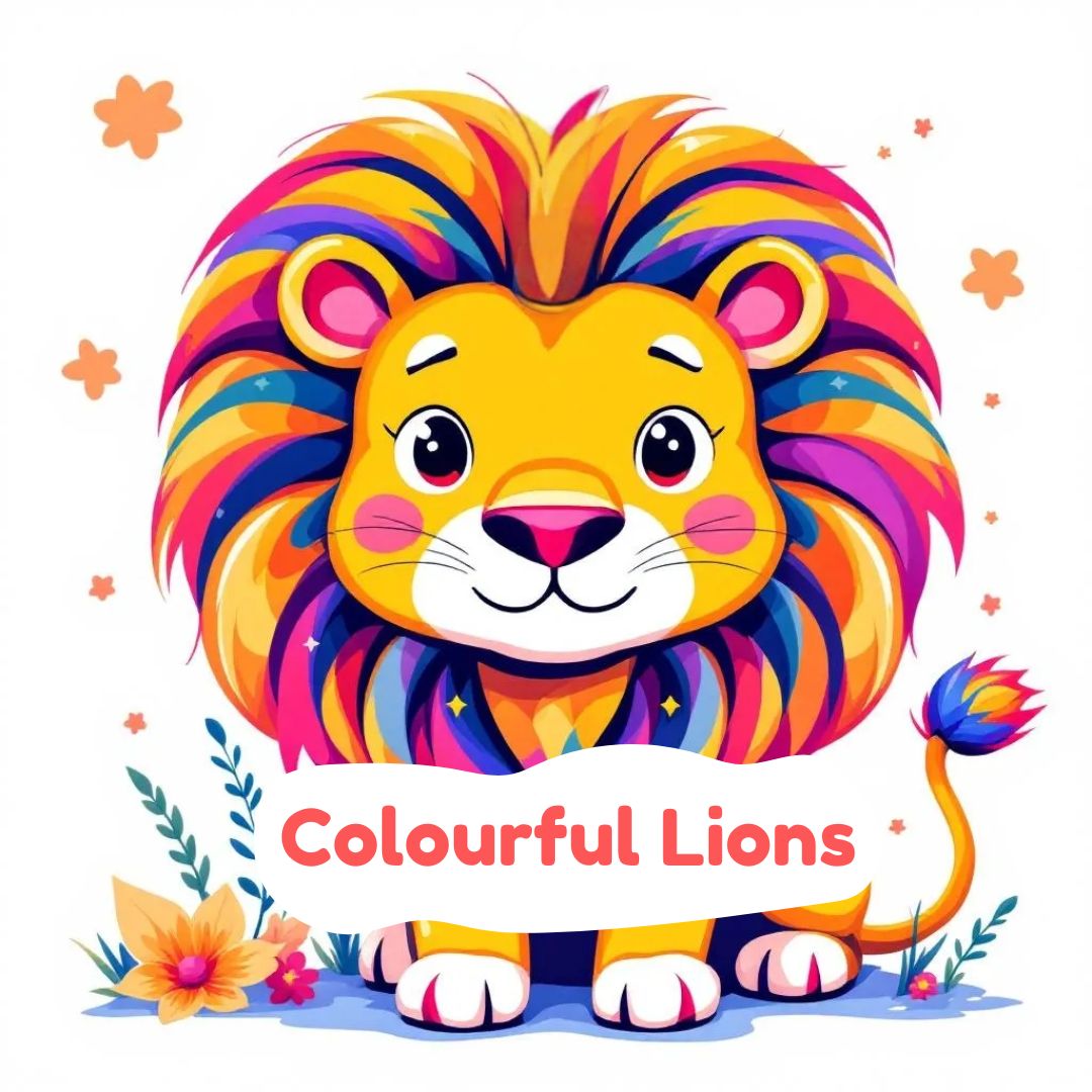 colourful lions weds 20th august 10.30 11.30 am
