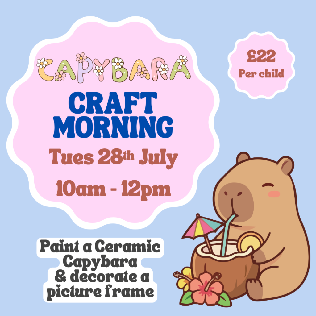 capybara craft morning